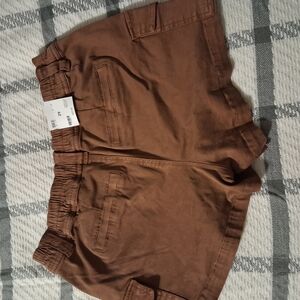 BKE Women's Tan Cargo Shorts